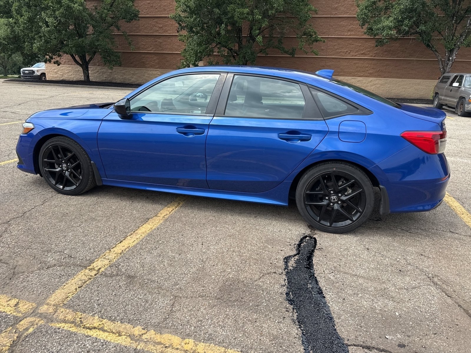Certified Used 2023 Aegean Blue Metallic Honda Sport image 33