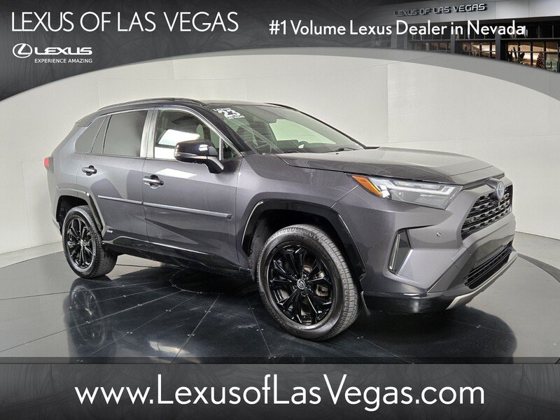 Used 2023 Midnight Black Metallic Toyota XSE image 1