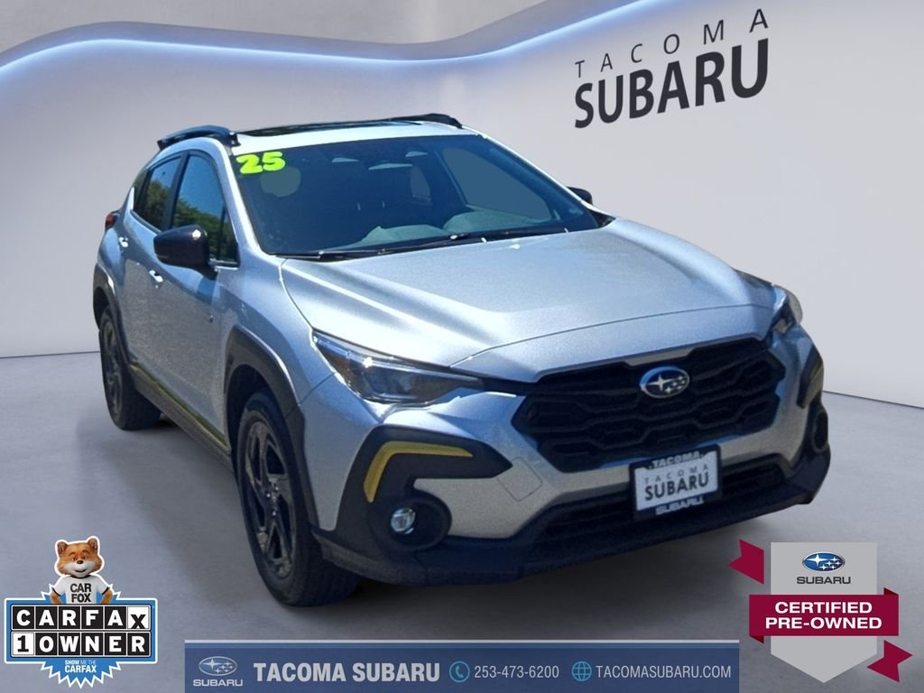 Certified Used 2025 Silver Subaru Sport image 7