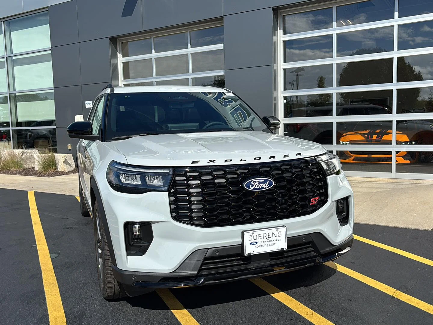 New 2027 Avalanche Gray Ford ST image 4