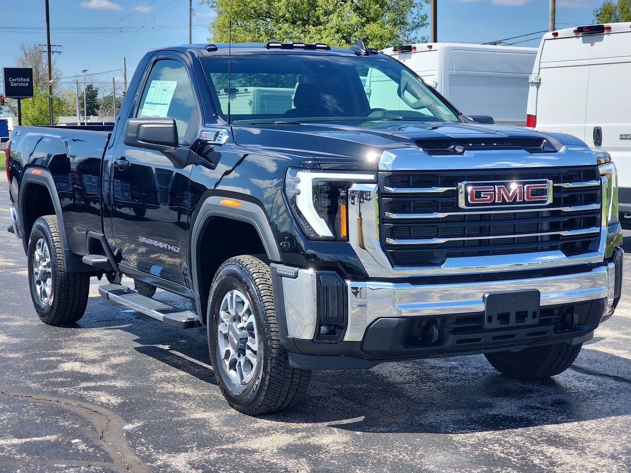 New 2026 Black GMC SLE image 1