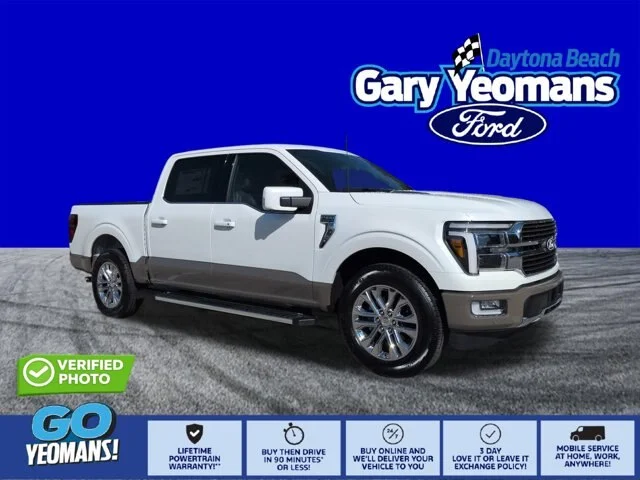 New 2026 Star White Metallic Tri-Coat Ford King Ranch® image 1