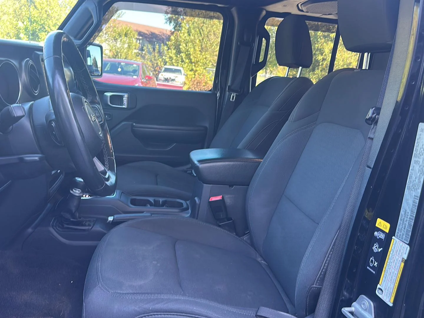 Used 2021 Black Clearcoat Jeep Sport S image 9