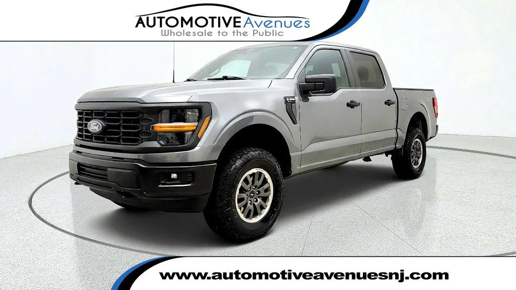 Used 2024 Carbonized Gray Metallic Ford STX 4WD SuperCrew 5.5