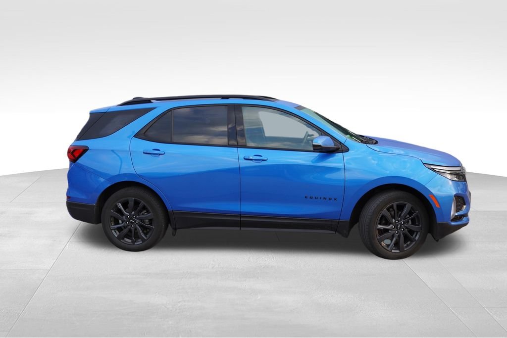 Used 2024 Riptide Blue Metallic Chevrolet RS image 2