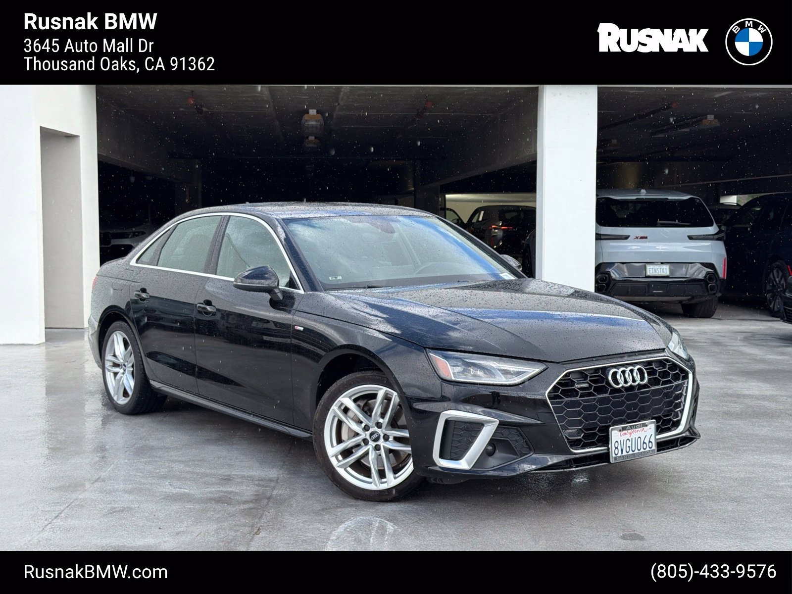 Used 2021 Black Metallic Audi 45 S line Premium image 1