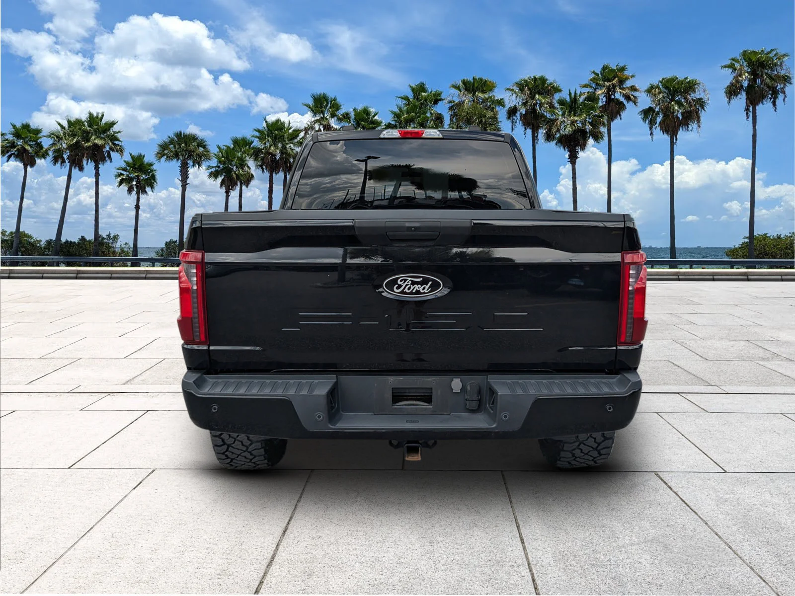 Used 2024 Agate Black Metallic Ford STX image 7