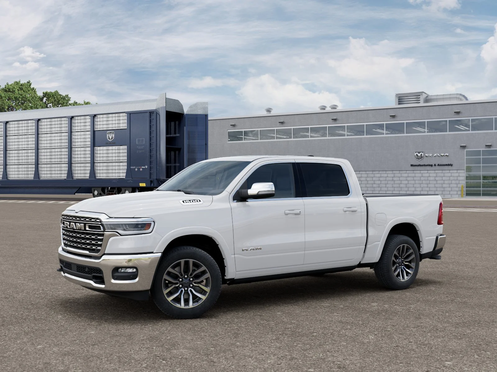 New 2027 Bright White Clear-Coat Exterior Paint RAM Limited image 2