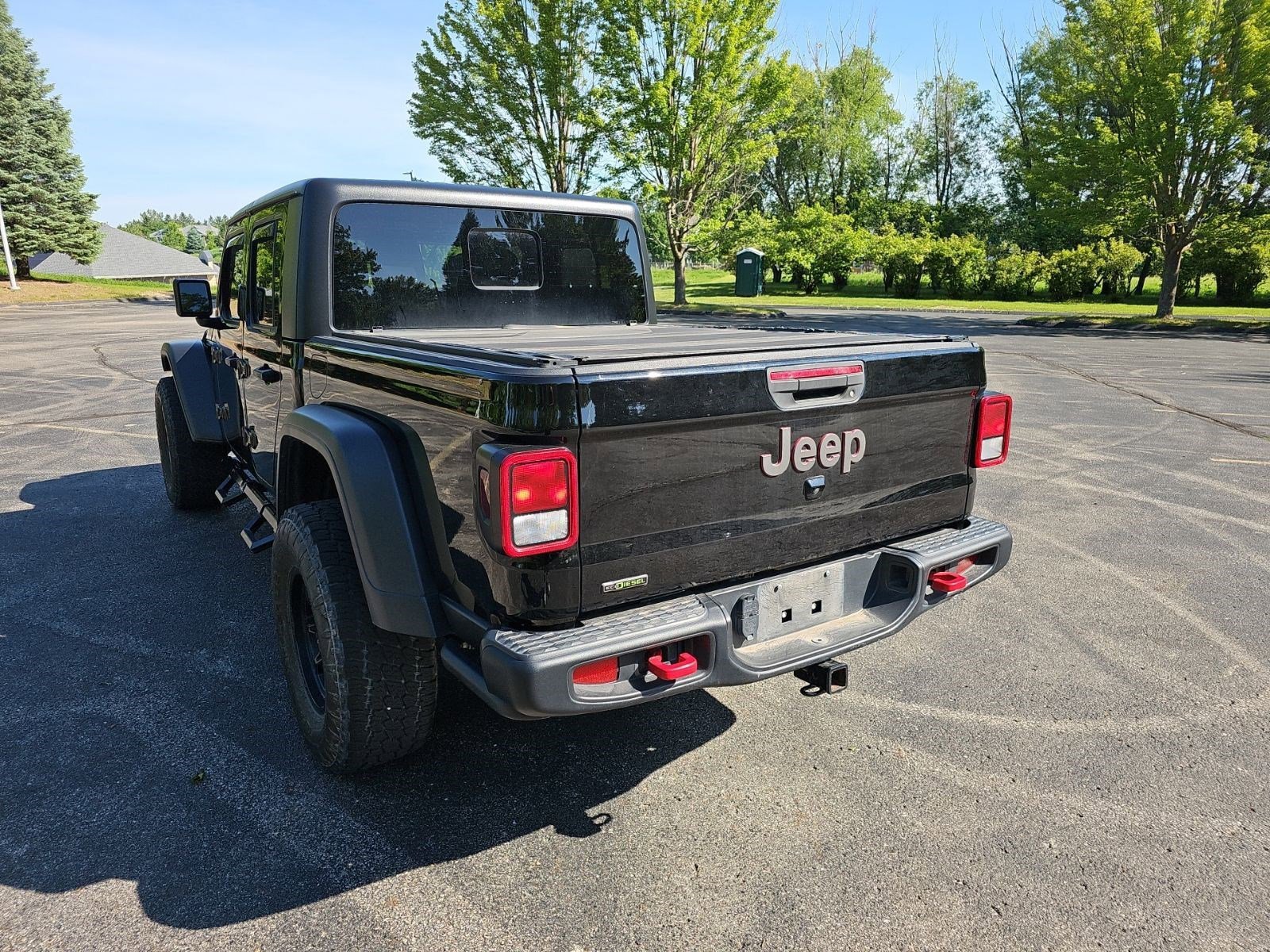 Used 2021 Black Clearcoat Jeep Rubicon image 3