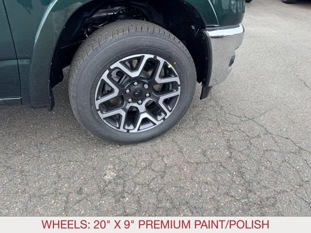 New 2026 Serrano-Green Metallic Exterior Paint RAM Laramie image 8