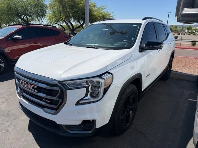 Used 2024 Summit White GMC AT4 image 2