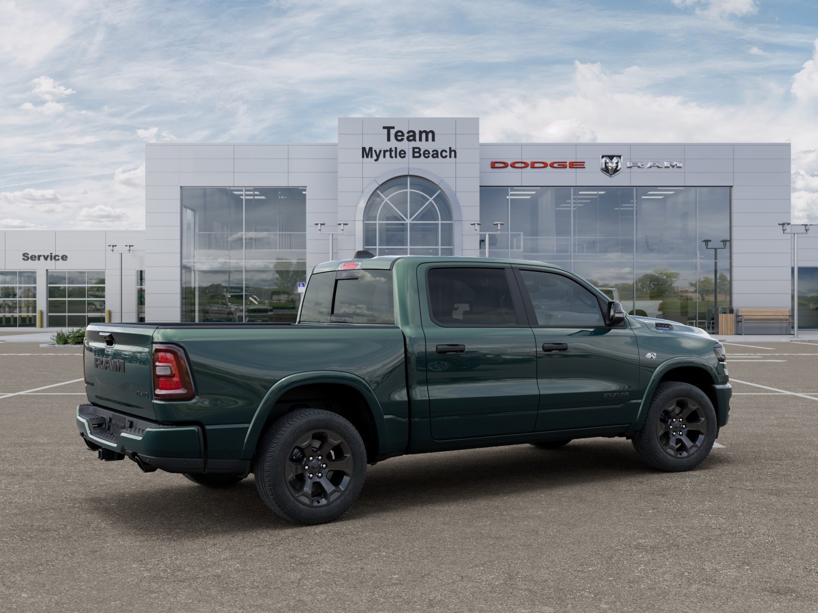 New 2026 Serrano Green Metallic RAM Big Horn/Lone Star image 31