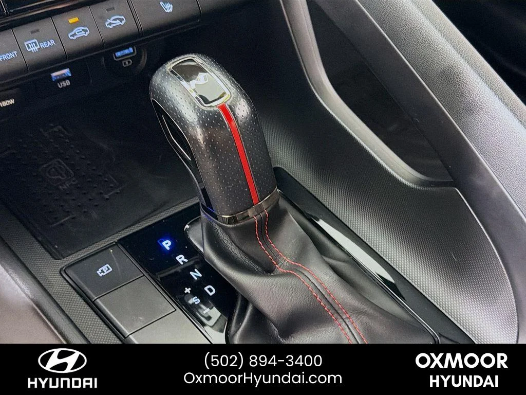 Used 2021 Scarlet Red Pearl Hyundai N Line image 16