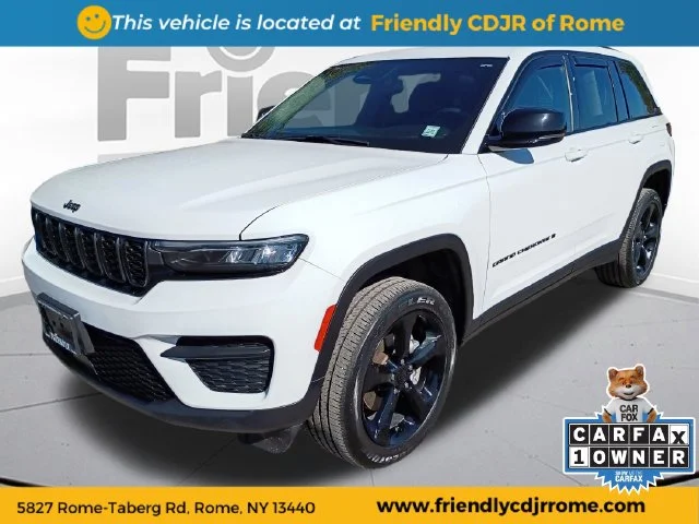 Used 2024 White Jeep Altitude image 1