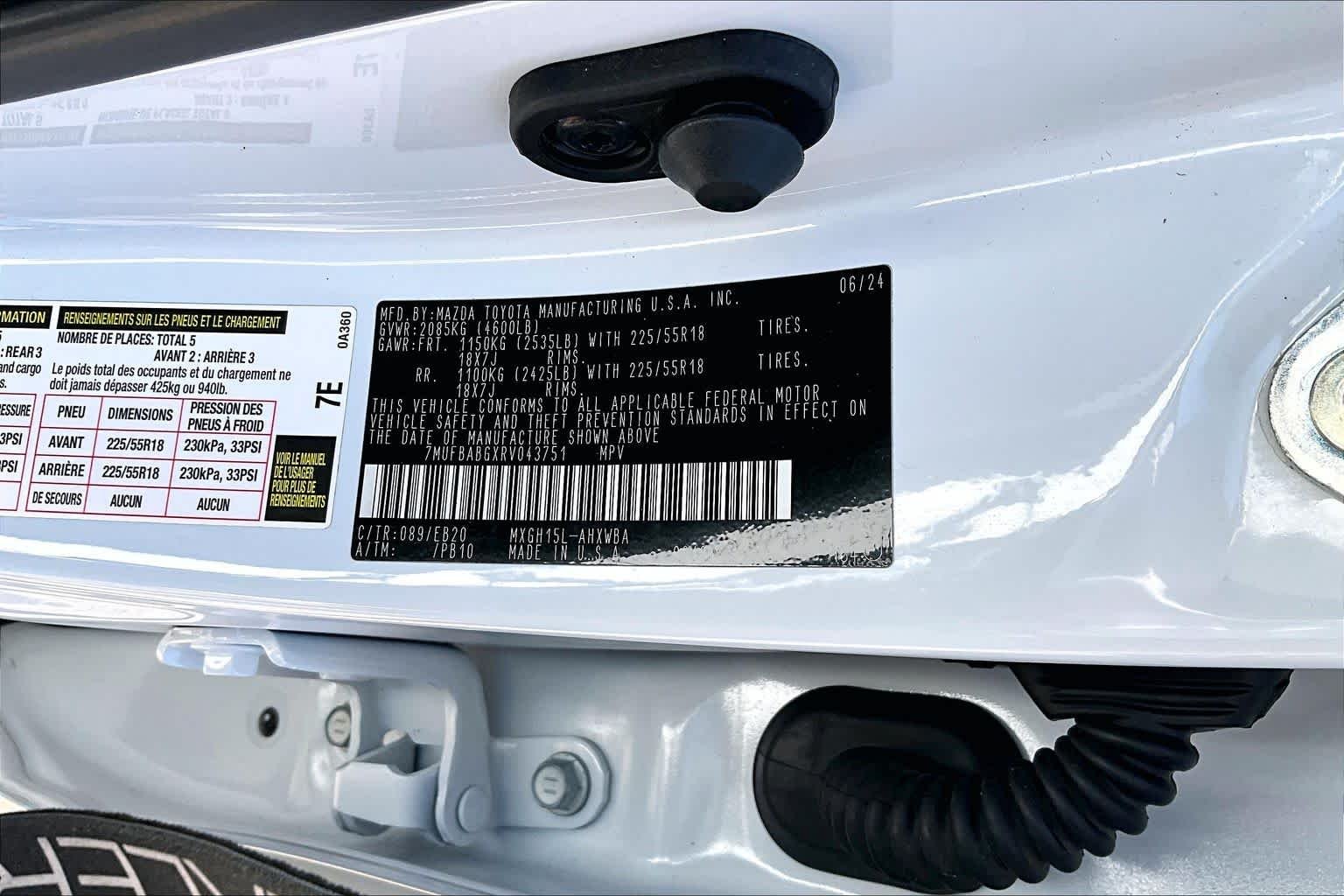 Used 2024 Wind Chill Pearl Toyota Hybrid XSE image 35