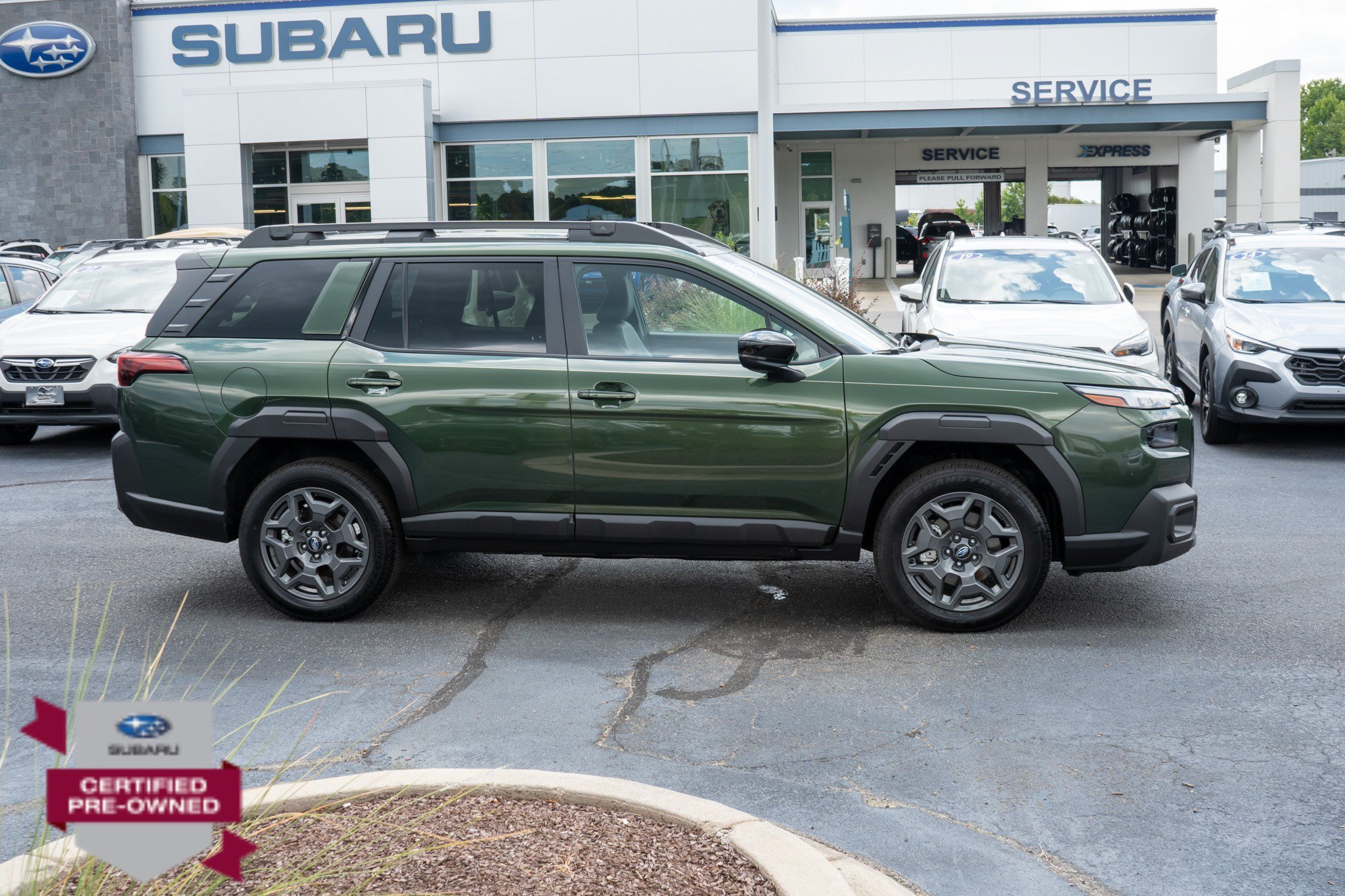 Certified Used 2026 Deep Emerald Green Pearl Subaru Premium image 2