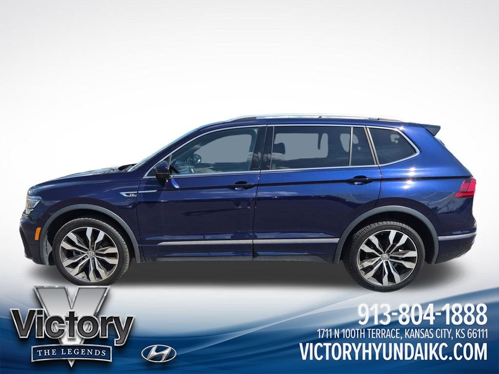 Used 2021 Volkswagen Tiguan SEL Premium R-Line with VIN 3VV4B7AX1MM036106 for sale in Kansas City