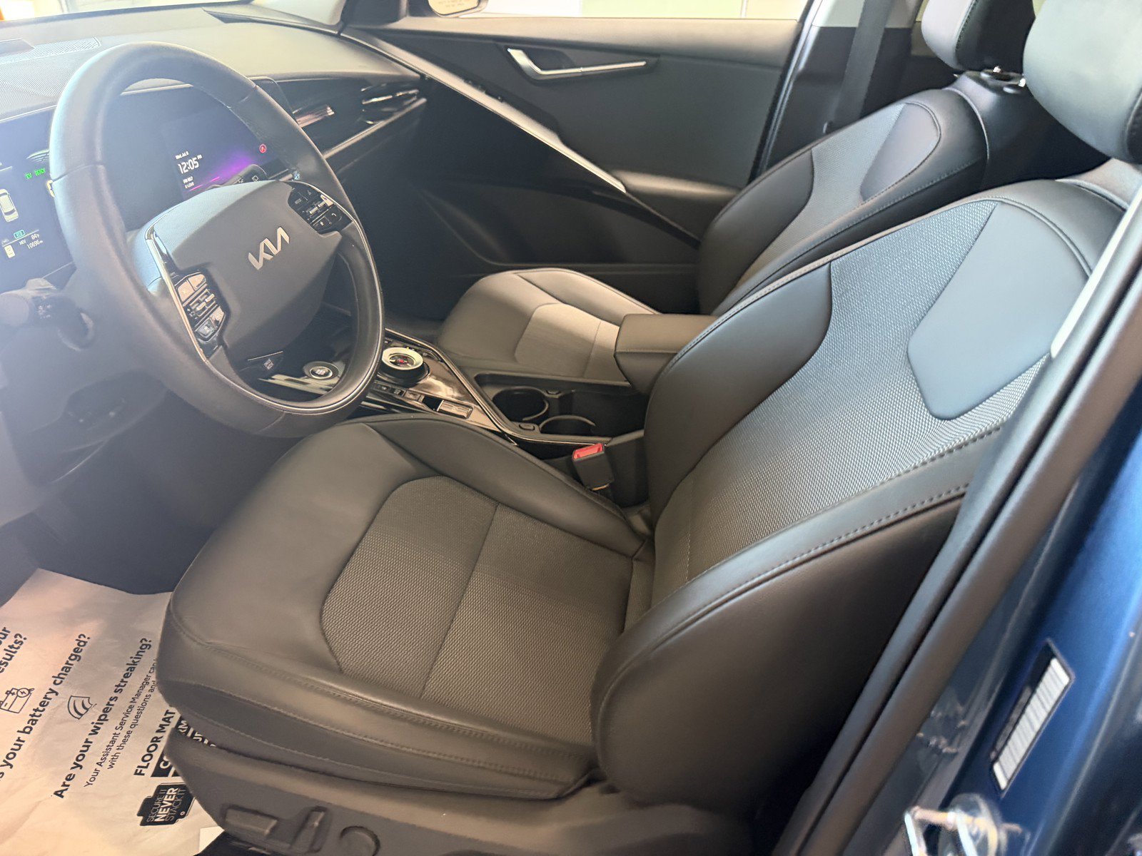 Used 2024 Mineral Blue Kia EX image 20