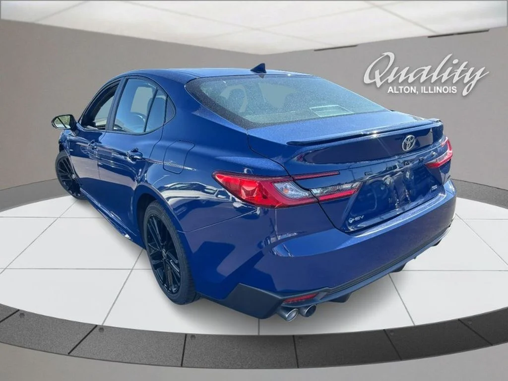 Used 2025 Reservoir Blue Toyota SE image 6