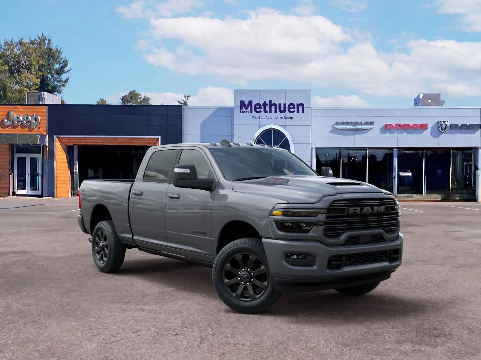 New 2026 Ceramic Gray Clearcoat Ram Laramie image 5