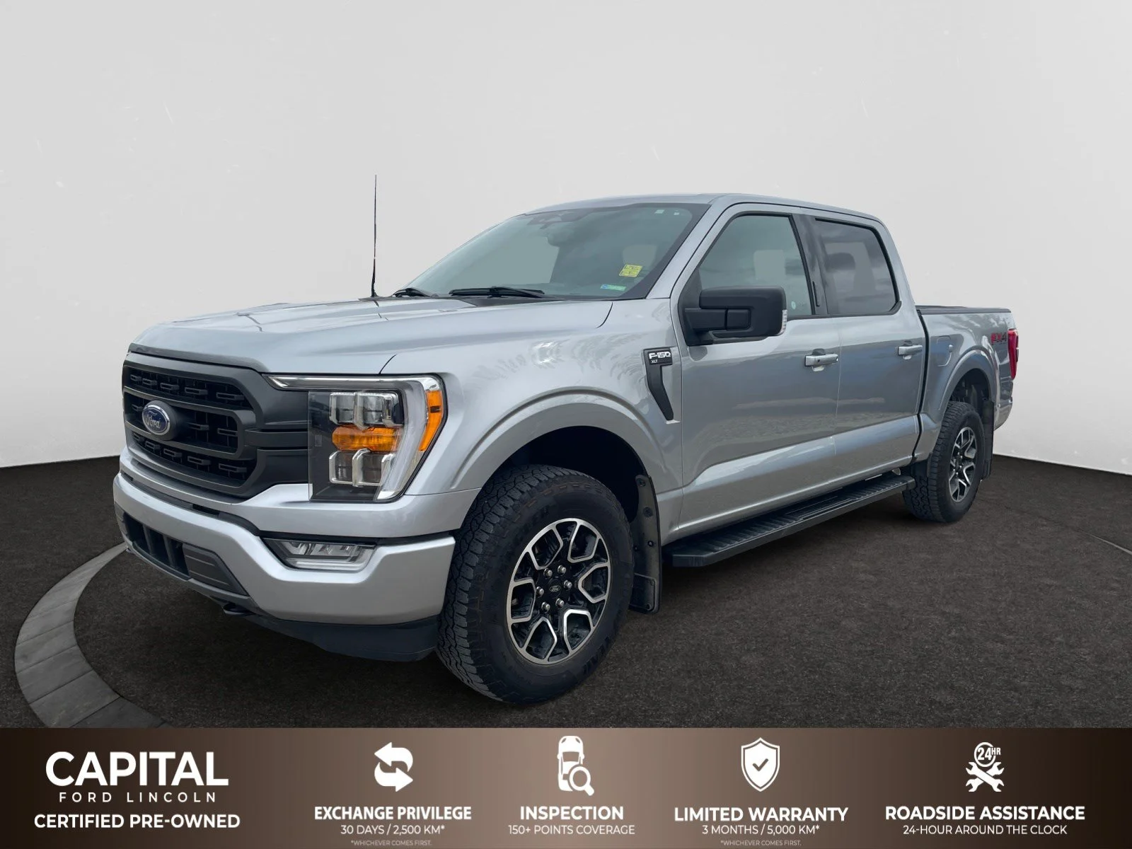 Used 2023 GREY Ford XLT SuperCrew 302A image 1