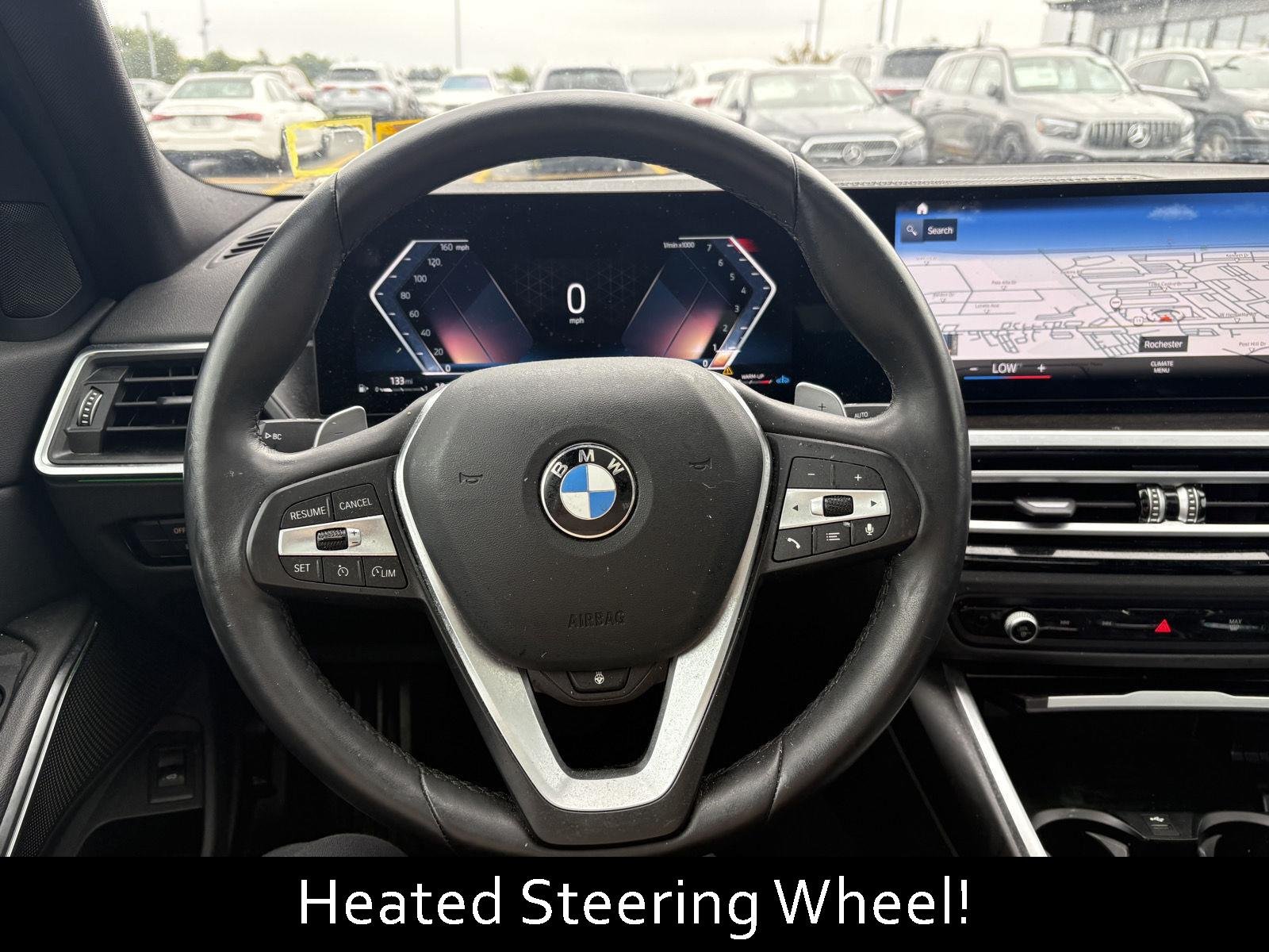 Used 2024 Jet Black BMW 330i xDrive image 8