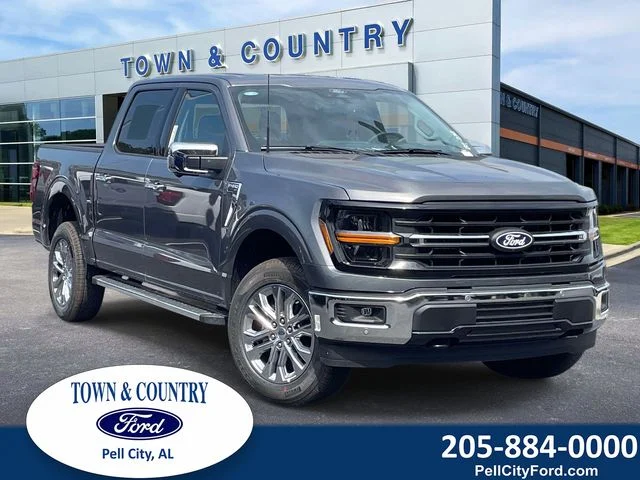 New 2026 Carbonized Gray Metallic Ford XLT image 1