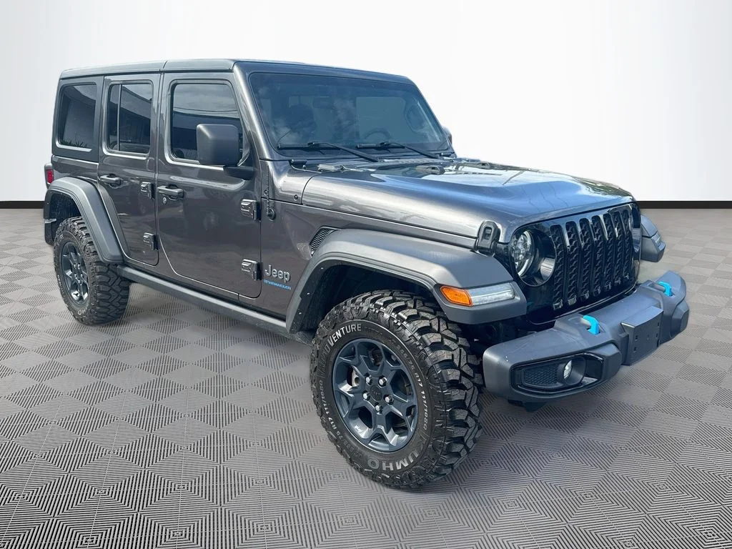 Used 2023 Gray Jeep Willys 4xe image 4