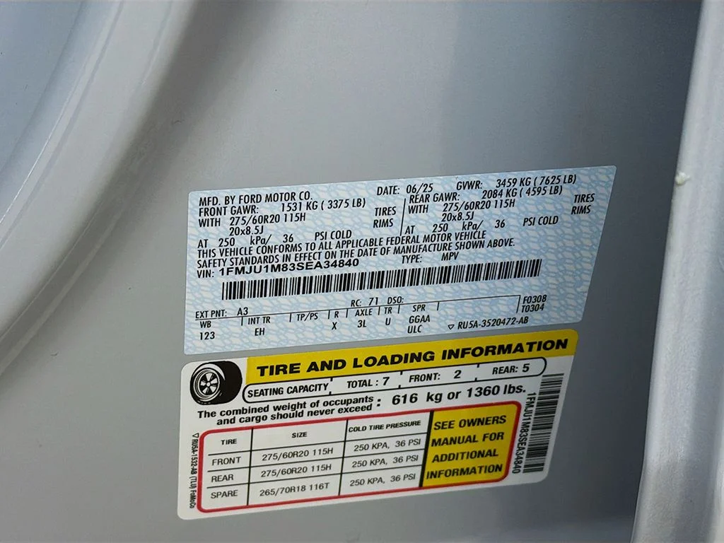 Used 2025 Space Silver Ford Platinum image 47