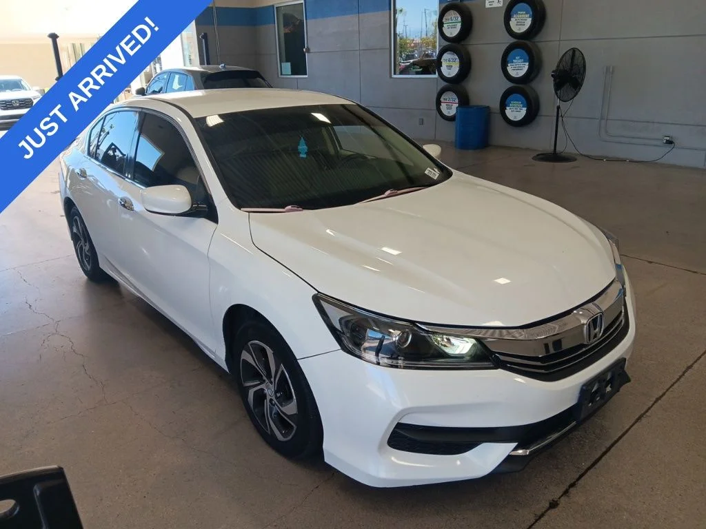 Used 2017 White Orchid Pearl Honda LX image 2