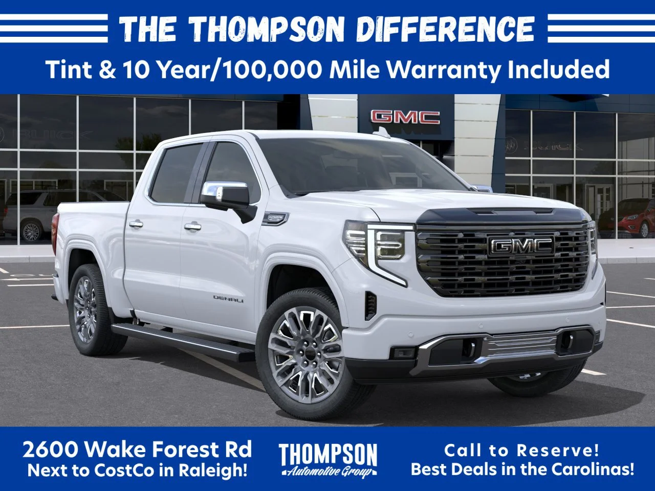New 2026 Glacier White Tricoat GMC Denali Ultimate image 7