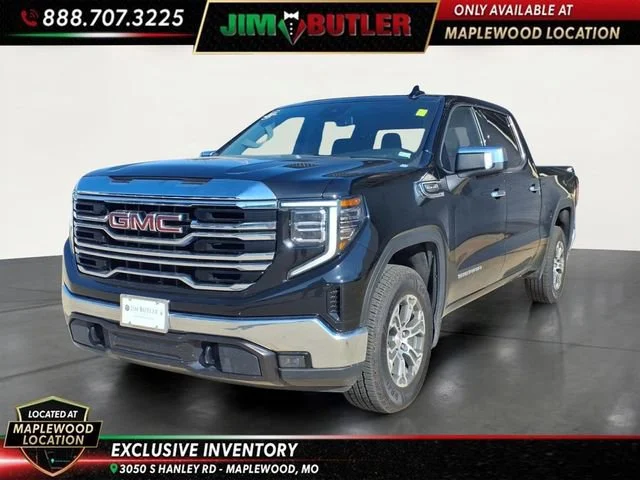 Used 2025 Onyx Black GMC SLT image 1