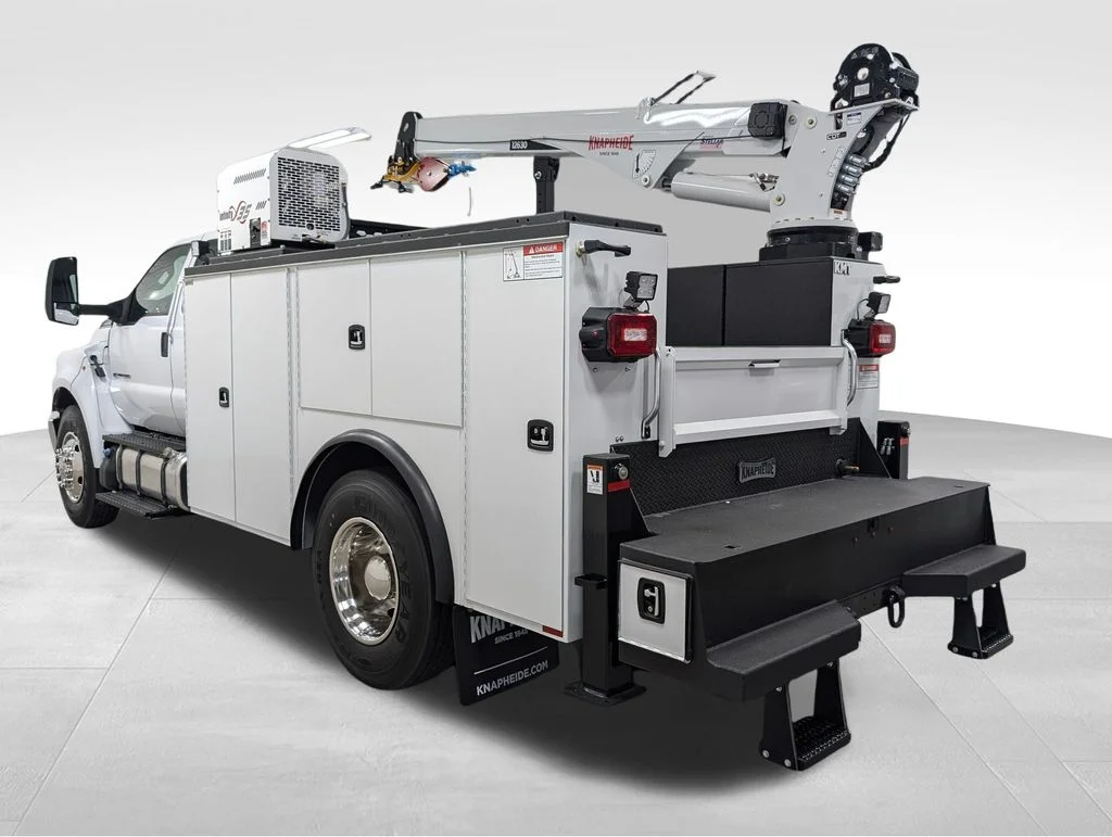 New 2025 Oxford White Ford F-750 SD Diesel Straight Frame image 8