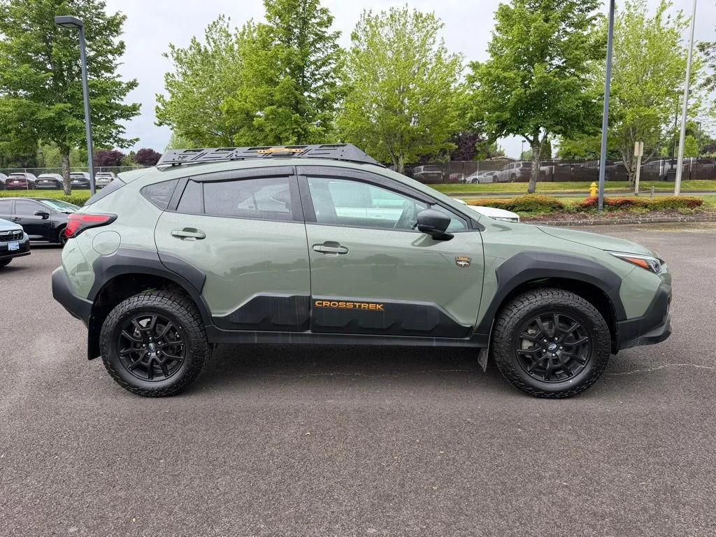 Used 2024 Alpine Green Subaru Wilderness image 8