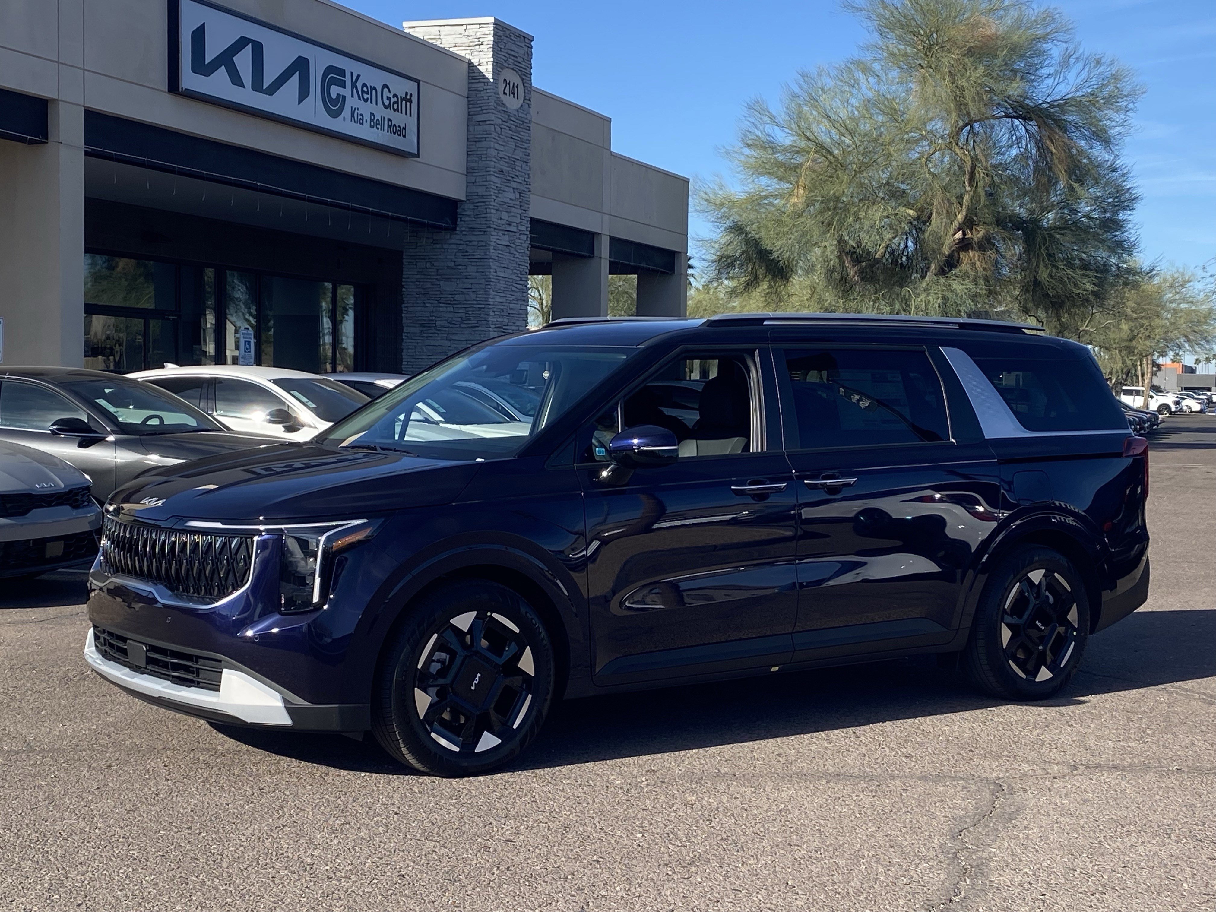 New 2026 Deep Chroma Blue Kia EX image 6
