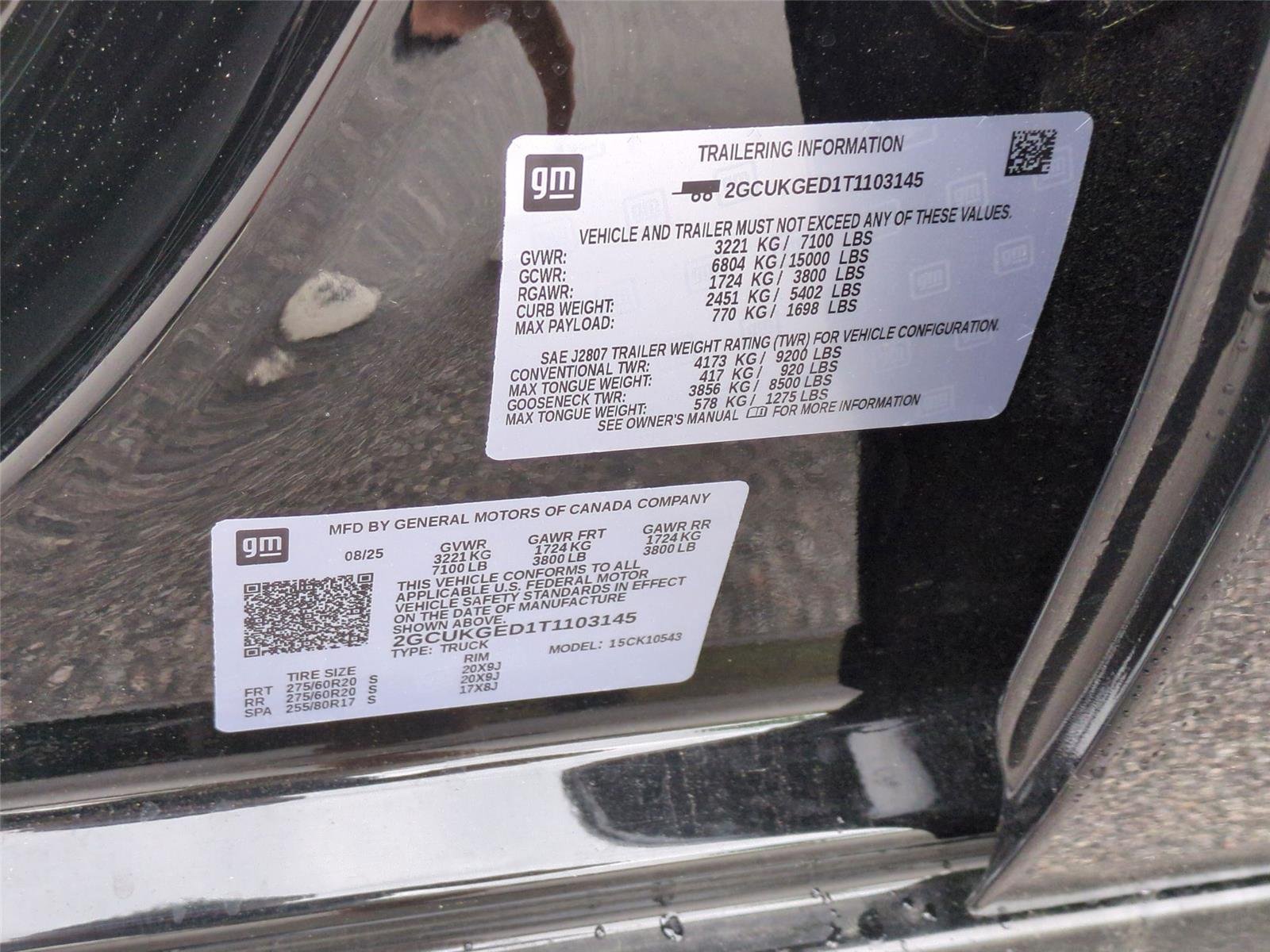 Used 2026 Black Chevrolet LTZ image 43