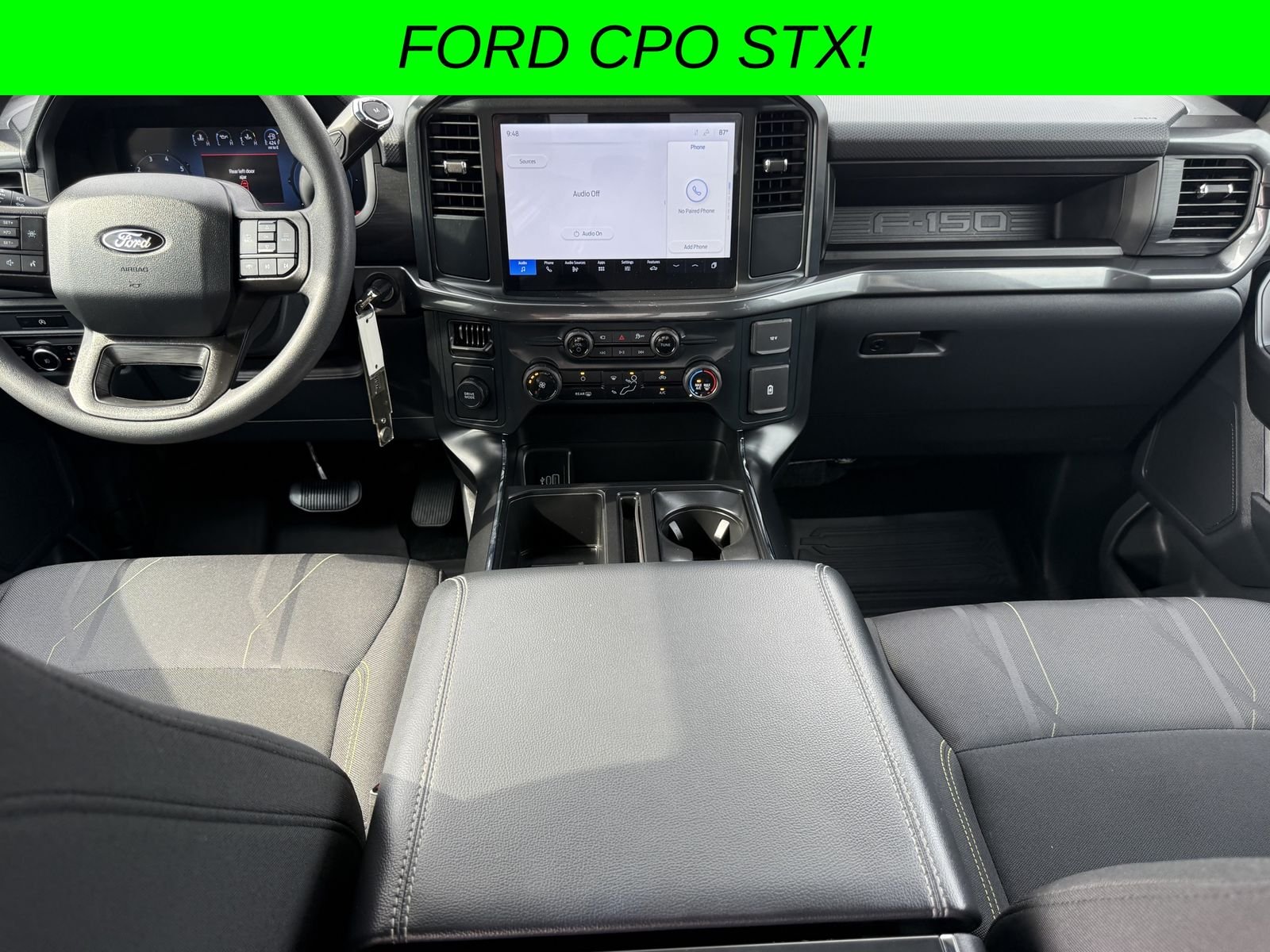 Certified Used 2025 Space White Metallic Ford STX image 17