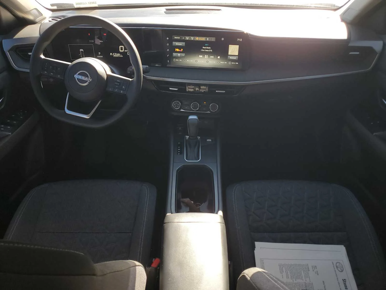 Used 2025 Aspen White Tricoat Nissan SV image 14