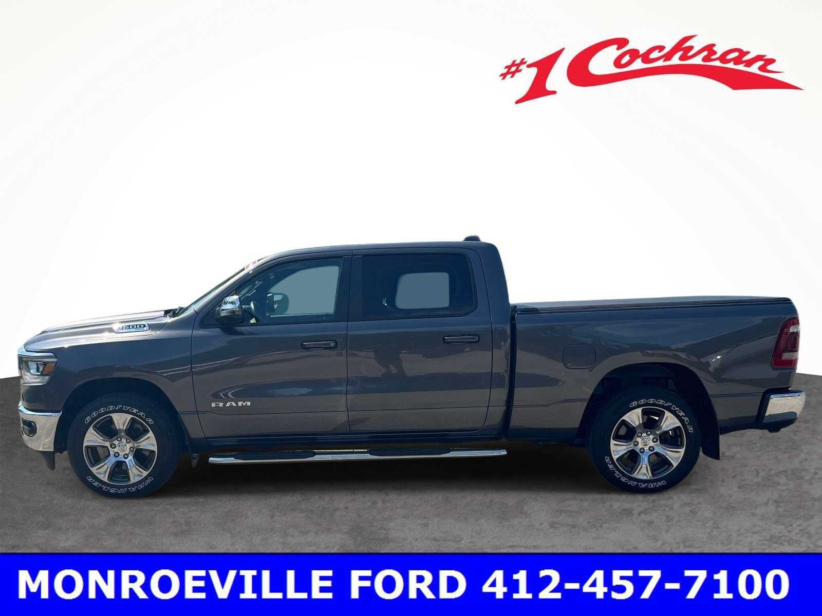 Used 2023 Granite Crystal Metallic Clearcoat RAM Laramie image 15
