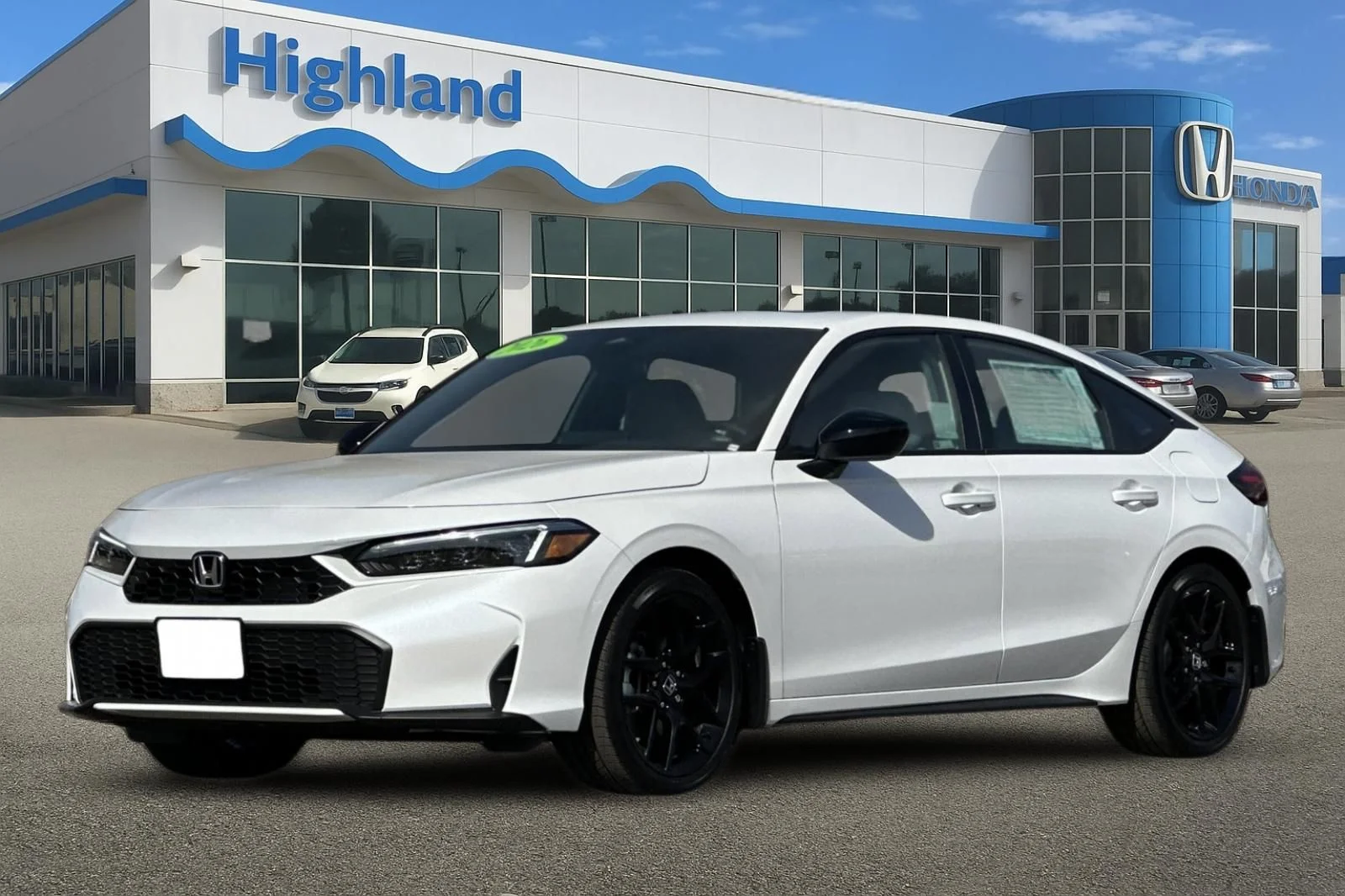 New 2026 White Honda Sport image 1