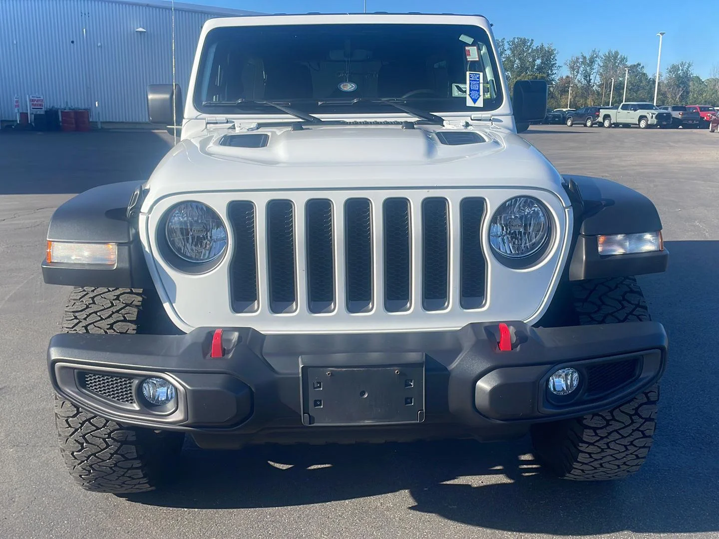 Used 2021 Bright White Clearcoat Jeep Unlimited Rubicon image 6