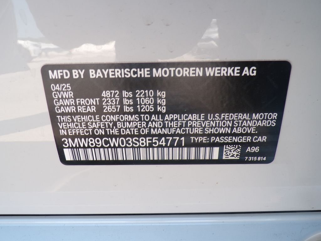 Certified Used 2025 Mineral White Metallic BMW 330i xDrive image 24