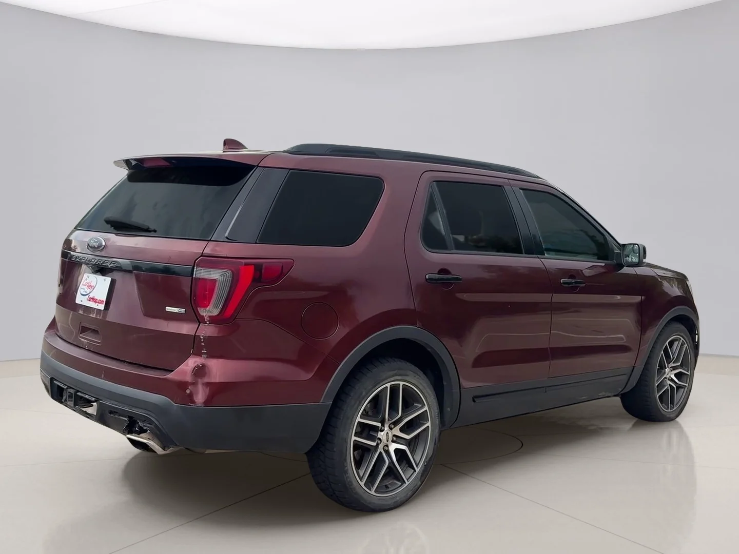 Used 2016 Burgundy Ford SPORT image 5