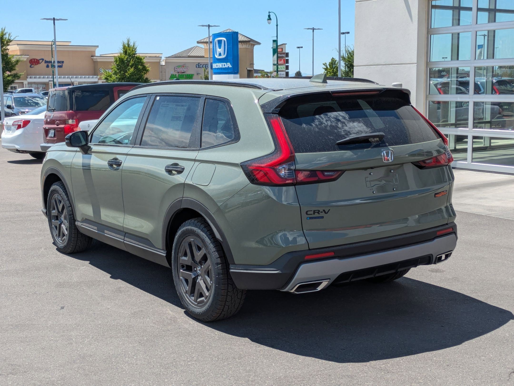 New 2026 Ash Green Metallic Honda TrailSport image 5