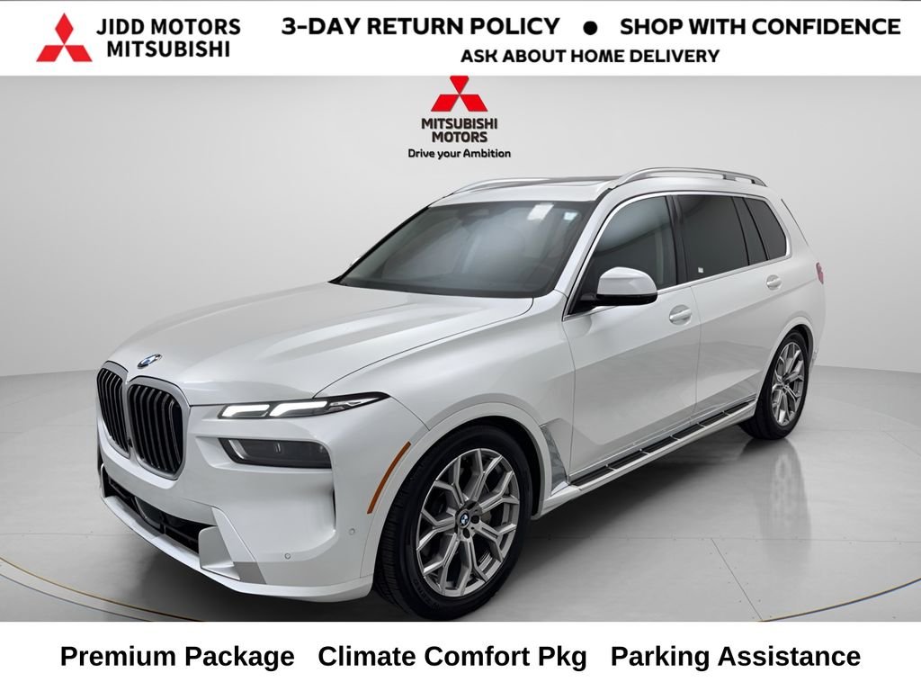 Used 2025 White Metallic BMW xDrive40i image 1