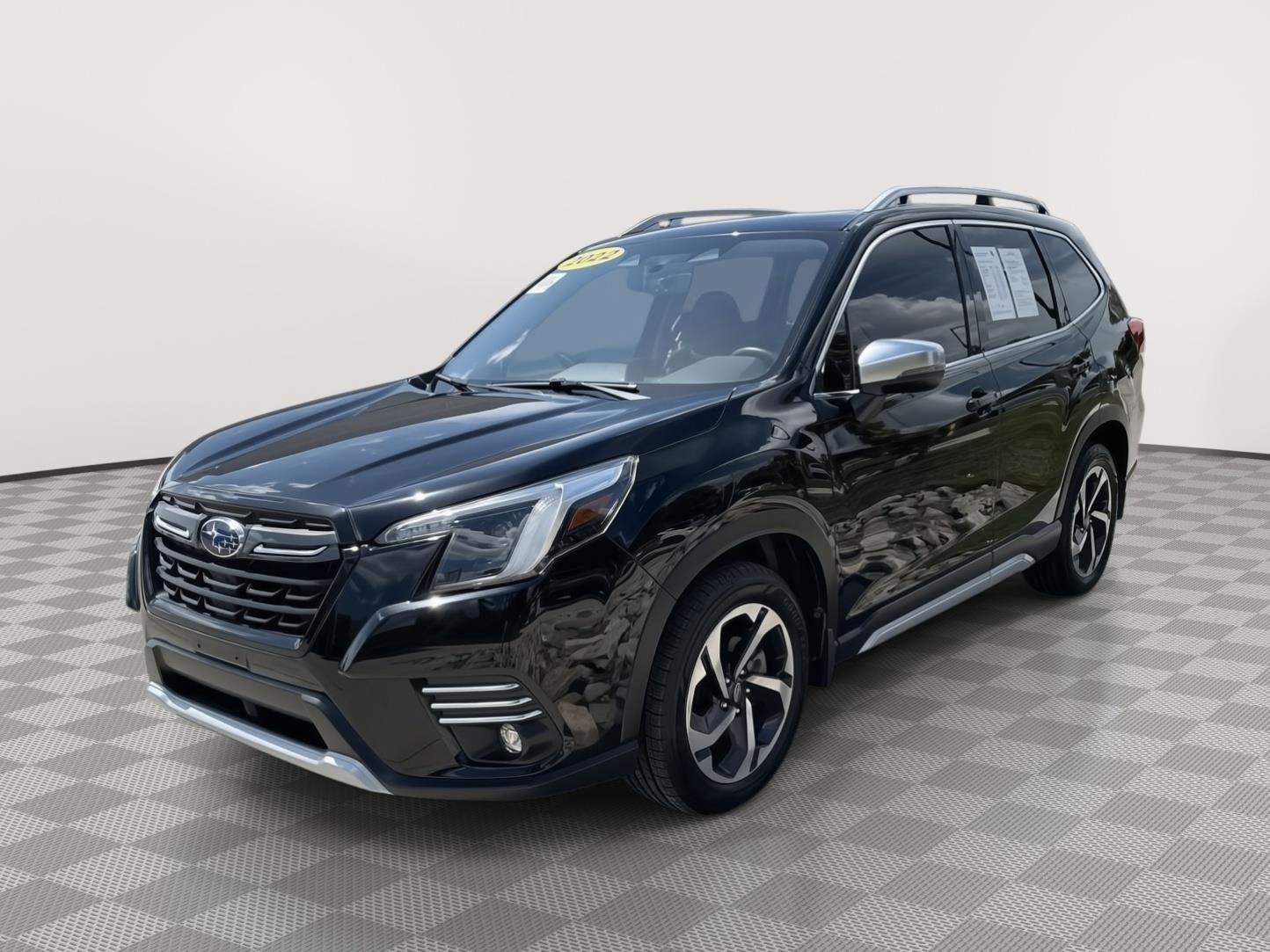 Used 2022 Crystal Black Silica Subaru Touring image 4