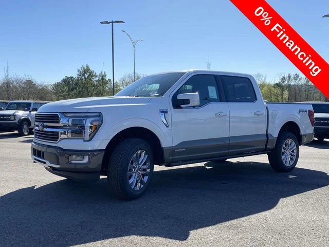 New 2026 Star White Metallic Tri-Coat Ford King Ranch image 22
