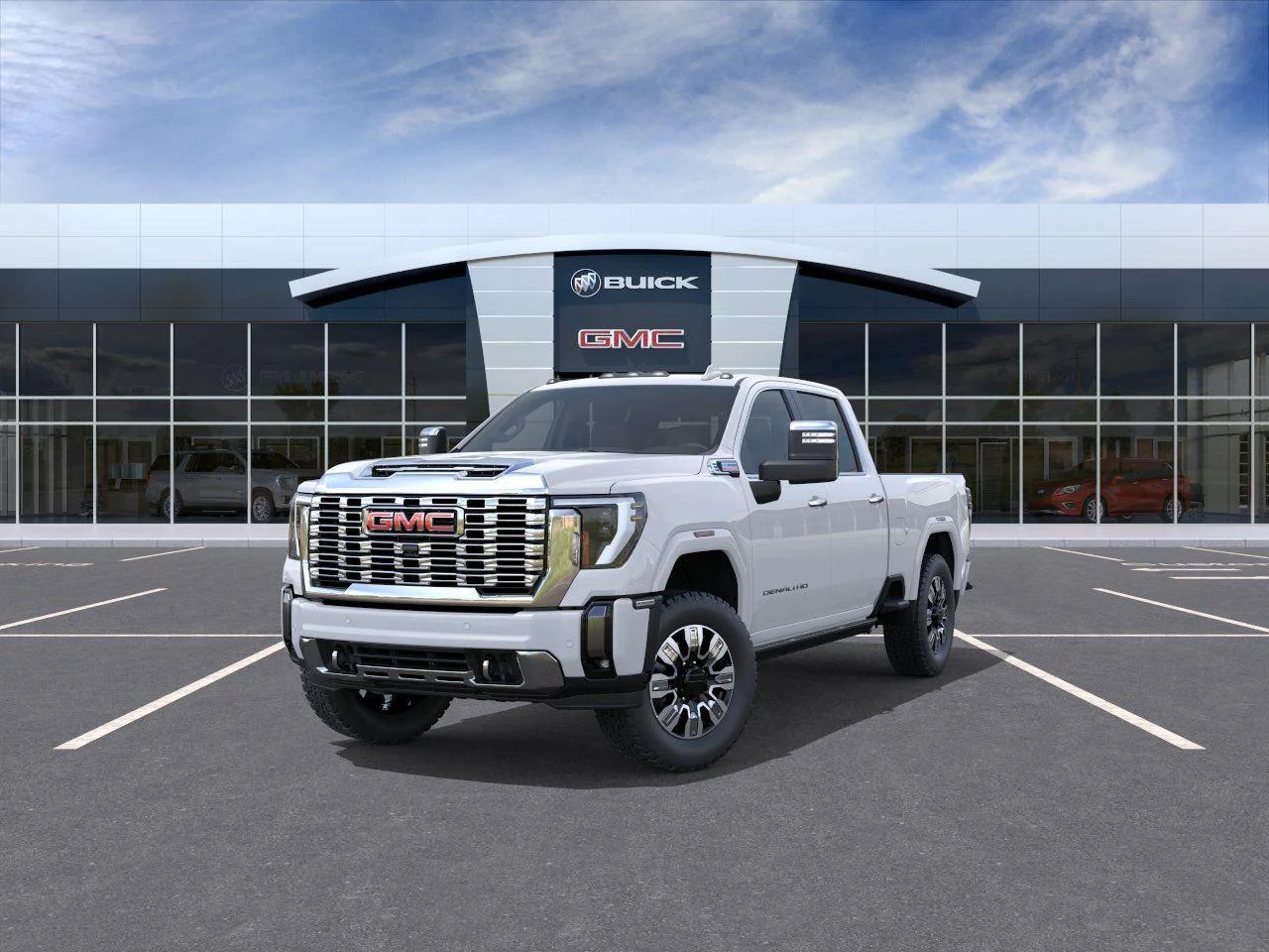 New 2026 Glacier White Tricoat GMC Denali image 8