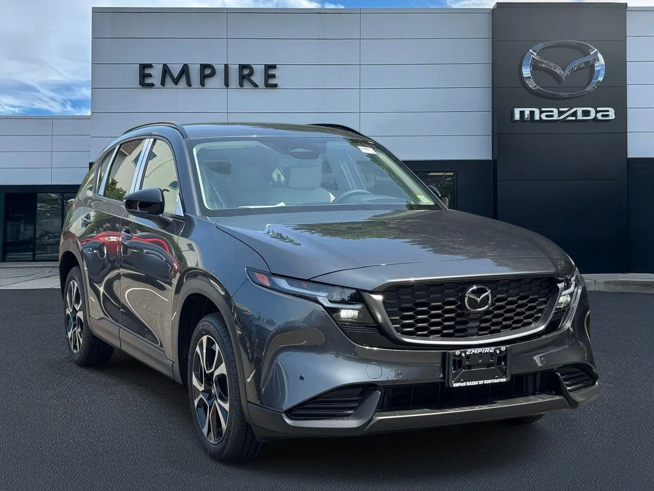 New 2026 Machine Gray Metallic Mazda 2.5 S Preferred AWD image 1