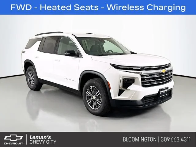 New 2026 Summit White Chevrolet LT image 1